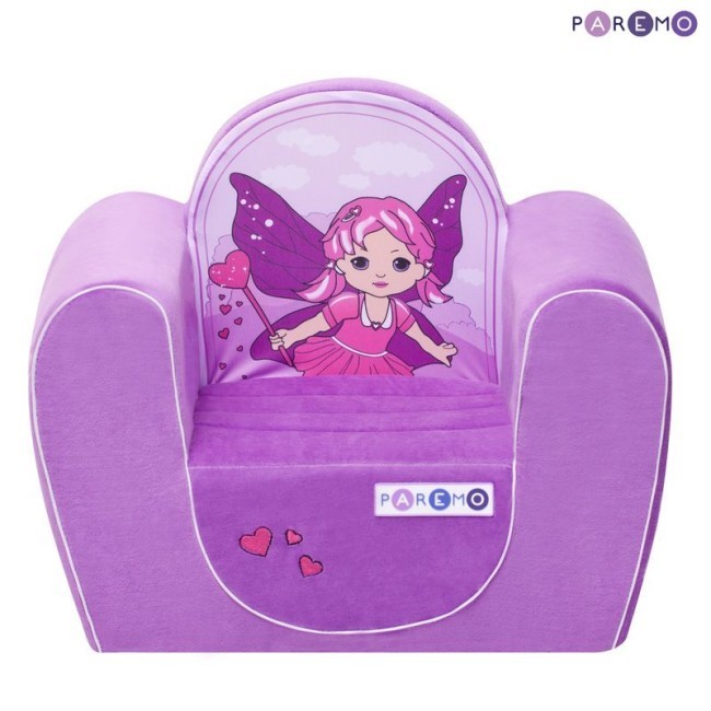 Бескаркасное (мягкое) детское кресло "Фея", цв. Сиреневый (PCR316-01)