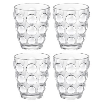 Набор стаканов "bubbles" 4 шт./280 мл Lefard (355-424)