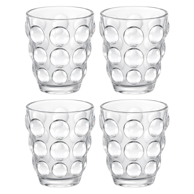 Набор стаканов "bubbles" 4 шт./280 мл Lefard (355-424) Набор стаканов "bubbles" 4 шт./280 мл Lefard (355-424)