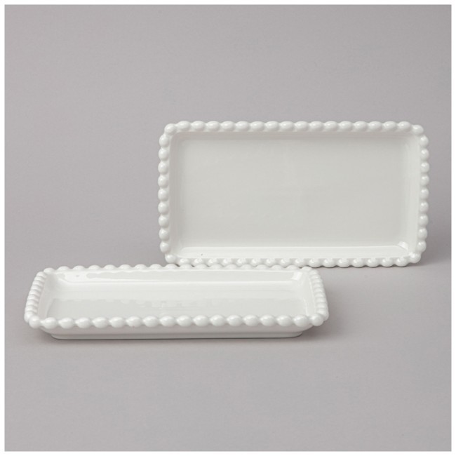 Набор блюд lefard "pearl" прямоуг. 2 шт. 20*12*2 см Lefard (761-099) Набор блюд lefard "pearl" прямоуг. 2 шт. 20*12*2 см Lefard (761-099)