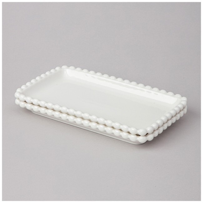 Набор блюд lefard "pearl" прямоуг. 2 шт. 20*12*2 см Lefard (761-099) Набор блюд lefard "pearl" прямоуг. 2 шт. 20*12*2 см Lefard (761-099)