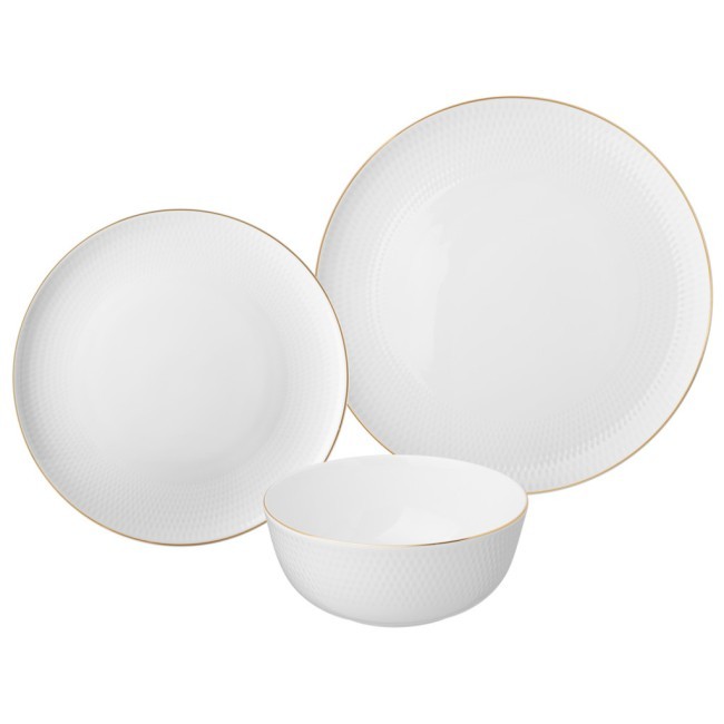 Набор посуды обеденный lefard "chic" на 4 пер. 12 пр. Lefard (415-2295)