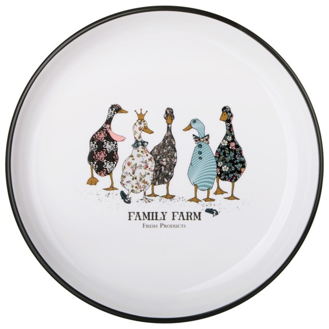 Тарелка обеденная lefard "family farm" 25,5*3 см Lefard (263-1413)