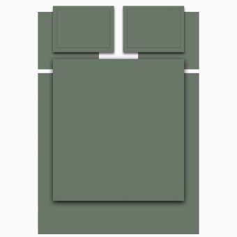 Кпб,king size,"solid" зеленый,сатин, хлопок 100%,п.240х260-1шт,пр.260х260-1шт,н.50х70-2шт/70х70-2шт Lefard (989-004-16)