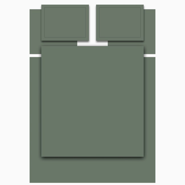 Кпб,king size,"solid" зеленый,сатин, хлопок 100%,п.240х260-1шт,пр.260х260-1шт,н.50х70-2шт/70х70-2шт Lefard (989-004-16)