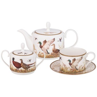Чайный сервиз lefard "охота" на 6 пер. 14 пр. 1000/370/300 мл Lefard (590-499)