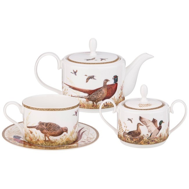 Чайный сервиз lefard "охота" на 6 пер. 14 пр. 1000/370/300 мл Lefard (590-499)