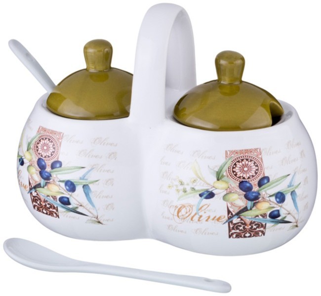 Банка для специй "оливки" 17*10*13 см. Agness (358-1341) Банка для специй "оливки" 17*10*13 см. Agness (358-1341)