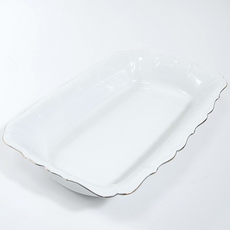 Блюдо сервировочное для подачи керамика 33,5х22,5х5,5 LR (90045-401L) Блюдо сервировочное для подачи керамика 33,5х22,5х5,5 LR (90045-401L)