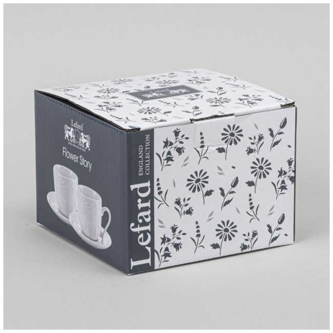 Чайный набор lefard "flowers story" на 2 пер. 4 пр. 220 мл Lefard (474-253) Чайный набор lefard "flowers story" на 2 пер. 4 пр. 220 мл Lefard (474-253)