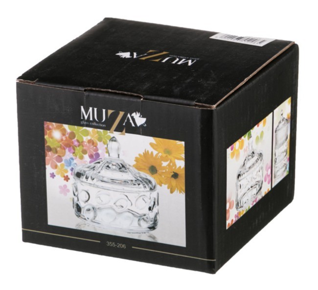 Банка для сыпучих продуктов 175 мл. диаметр=10 см. высота=10 см. коллекция "muza" Lefard (355-206) Банка для сыпучих продуктов 175 мл. диаметр=10 см. высота=10 см. коллекция "muza" Lefard (355-206)