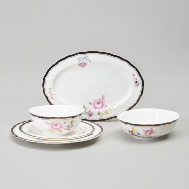 Сервиз обеденный lefard "nostalgie" на 6 пер. 23 пр. Lefard (590-672)