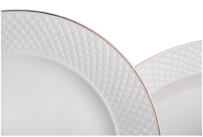 Сервиз чайно-столовый lefard "диаманд голд" на 12 пер. 101 пр. Lefard (359-323)