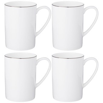 Набор кружек lefard "кристал'' платинум 4 шт. 480 мл Lefard (414-064) Набор кружек lefard "кристал'' платинум 4 шт. 480 мл Lefard (414-064)