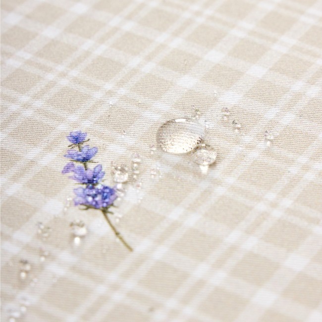 Скатерть "душа прованса" 110х140см ,бежевый, 100% хлопок,твил с пропиткой Lefard (850-735-20)