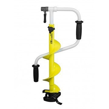 Ледобур Iceberg Mini 130R v3.0 (диаметр 130 мм) двуручный, правый, полукруглые ножи (67149)