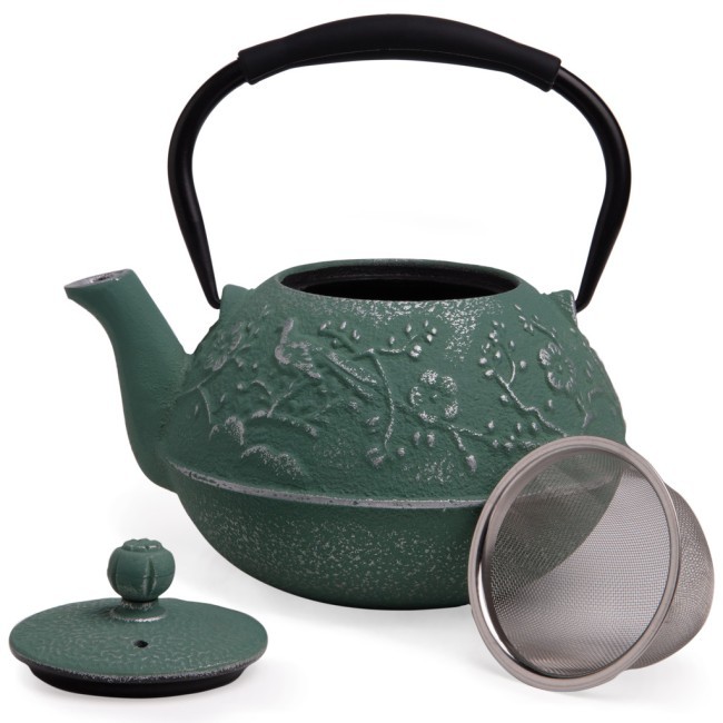 Заварочный чайник чугунный с эмалированным покрытием внутри 700 мл Lefard (734-1007) Заварочный чайник чугунный с эмалированным покрытием внутри 700 мл Lefard (734-1007)