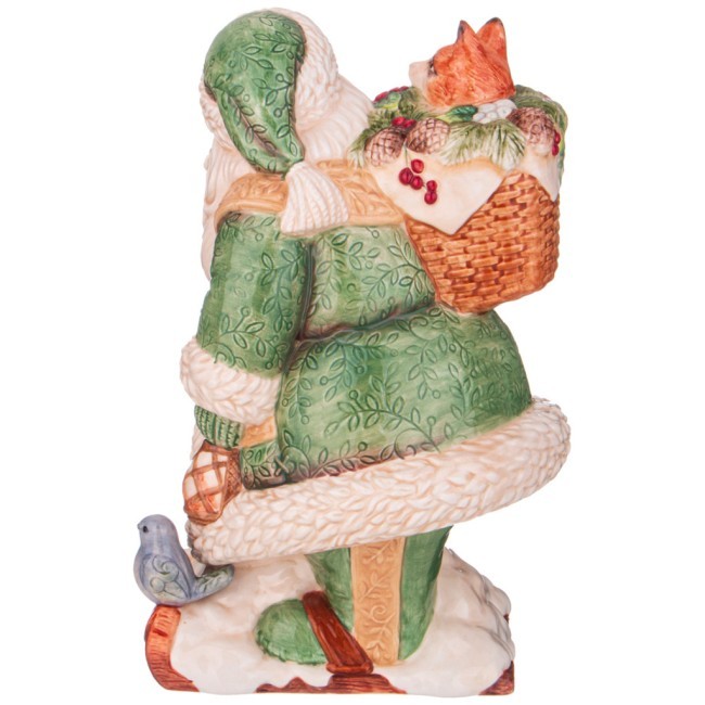 Фигура lefard "дед мороз на лыжах" 19*18*31 см Lefard (59-719)