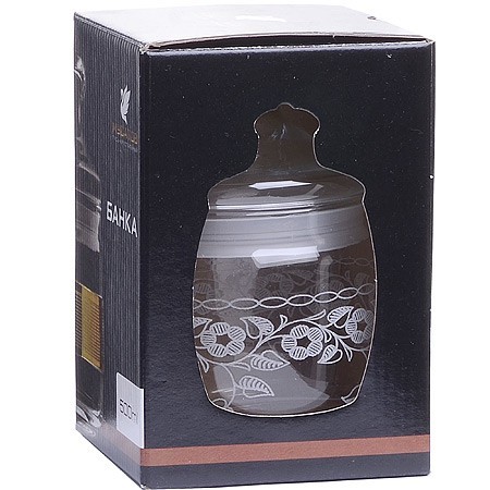 Банка Флёр 500мл стекло (MS97424-07) Банка Флёр 500мл стекло (MS97424-07)