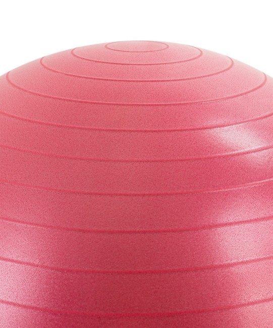 БЕЗ УПАКОВКИ Фитбол STARFIT GB-111 антивзрыв, 900 гр, малиновый, 55 см (2109815)