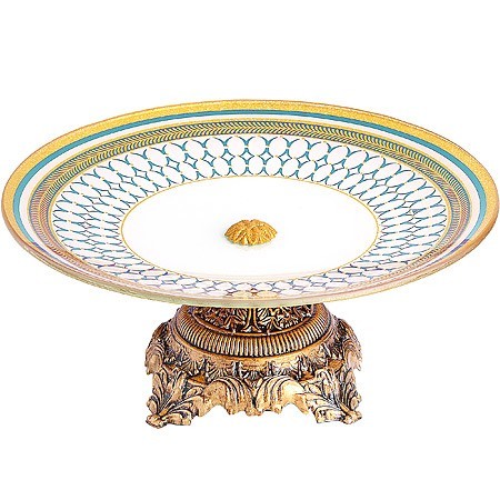 Фруктовница 30 см, стекло (473-2) Фруктовница 30 см, стекло (473-2)