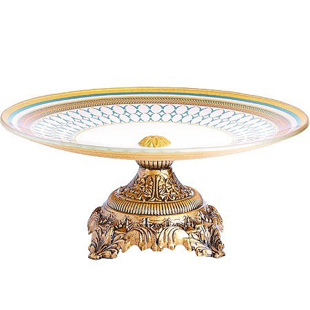 Фруктовница 30 см, стекло (473-2) Фруктовница 30 см, стекло (473-2)