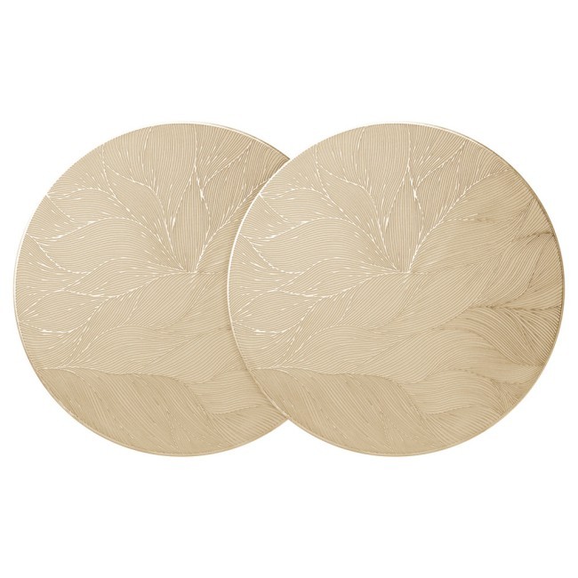 Набор подстановочных салфеток из 2 шт., диаметр 38 см Lefard (771-157)