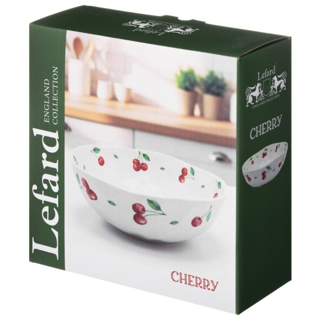 Салатник lefard "cherry" 19*6,5 см 950 мл Lefard (358-2345)