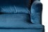 Кресло с подушкой велюр синий 77*92*105см - TT-00000098