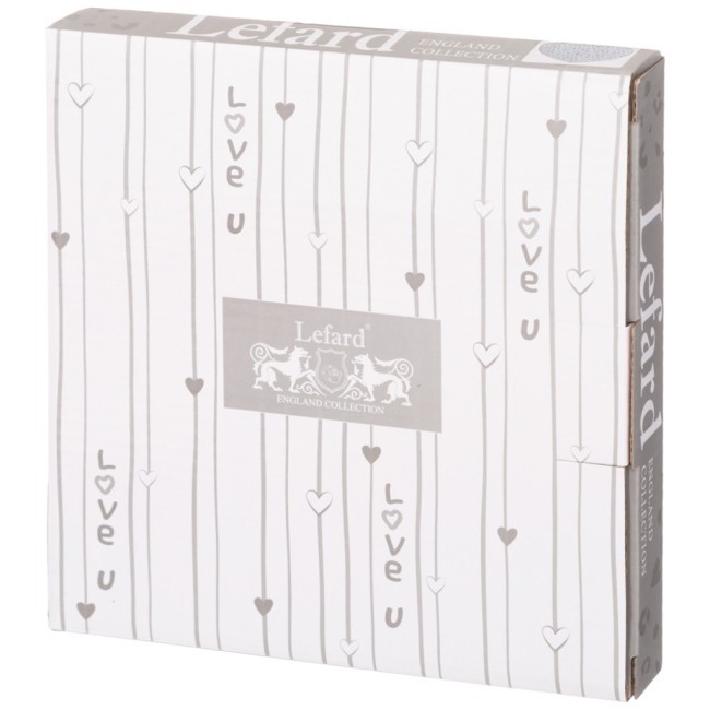 Тарелка lefard "love you" сердце 20,5 см Lefard (165-557)