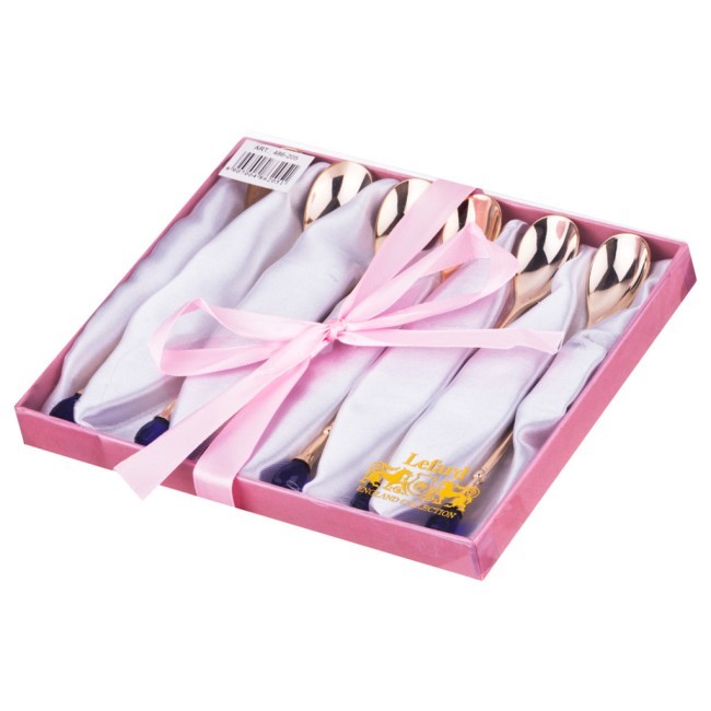 Набор чайных ложек, 6 шт., длина 13,5 см. "индиго" Lefard (486-205) Набор чайных ложек, 6 шт., длина 13,5 см. "индиго" Lefard (486-205)