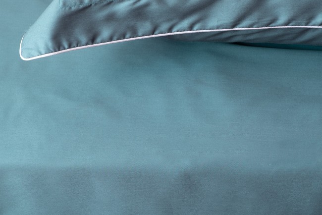 Простыня сатин зеленый 240*250 (TT-00014165)