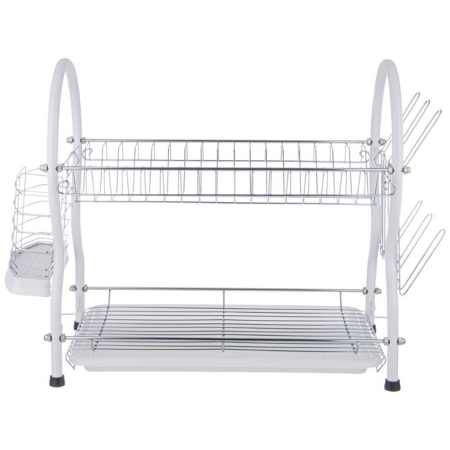 Подставка под посуду+пластиковый поддон, 41*38*25 см Agness (917-050)