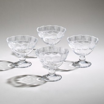 Набор креманок "crystal pearl" 4 шт. 264 мл / 10 см Lefard (675-109)