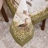Скатерть "охота"140х180см , 100% хлопок,  зеленый , твил, пропитка SANTALINO (850-751-2)