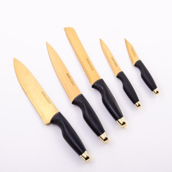 Набор кухонных ножей нерж/ст/полипропилен + подставка пластик 6пр Mayer&Boch (40607) Набор кухонных ножей нерж/ст/полипропилен + подставка пластик 6пр Mayer&Boch (40607)