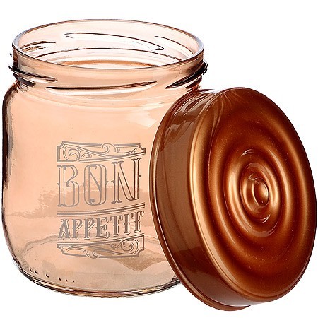 Банка для сыпучих 425 мл.бронзаMB (80755) Банка для сыпучих 425 мл.бронзаMB (80755)