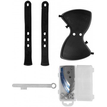 Ледобур Iceberg Siberia 110L-1600 (диаметр 110 мм) двуручный, левый, полукруглые ножи (67150)