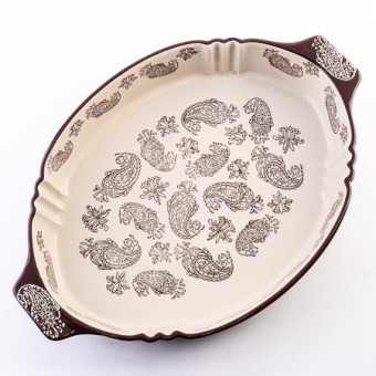 Форма для запекания 2,6 л керамика LR (60360)