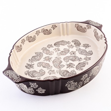 Форма для запекания 2,6 л керамика LR (60360) Форма для запекания 2,6 л керамика LR (60360)