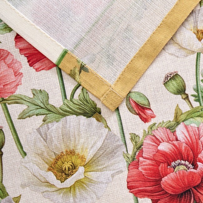 Набор полотенец 2 шт "маки" 40х60см ,кремовый, 100% хлопок,твил Lefard (850-731-63)