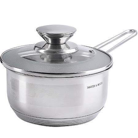 Ковш с крышкой 1 л 14 см нерж/ст Mayer&Boch (30968)