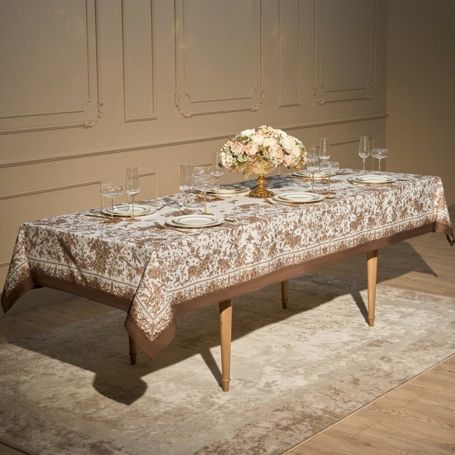 Скатерть " royal garden" 140х300см ,белый ,100% хлопок ,твил с пропиткой Lefard (850-754-22) Скатерть " royal garden" 140х300см ,белый ,100% хлопок ,твил с пропиткой Lefard (850-754-22)