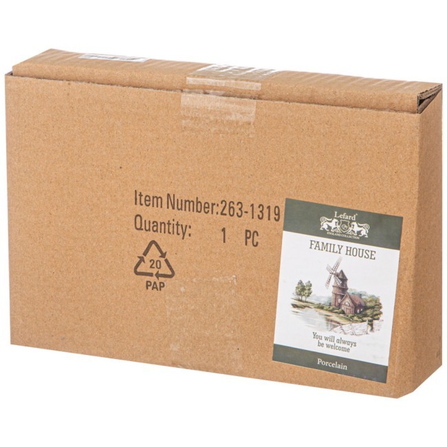 Блюдо lefard "family house" прямоуг. 800 мл 24*16*5 см Lefard (263-1319)