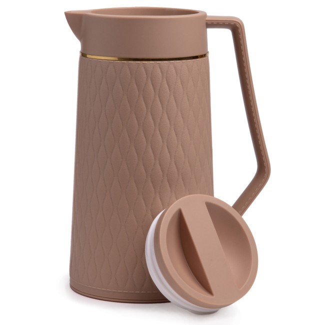 Термос 1л цвет кофейный Agness (734-102-1)