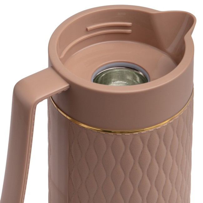 Термос 1л цвет кофейный Agness (734-102-1)