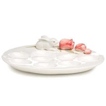 Блюдо для 8 яиц lefard "sunday" 23*21*5,5 см Lefard (58-1054)