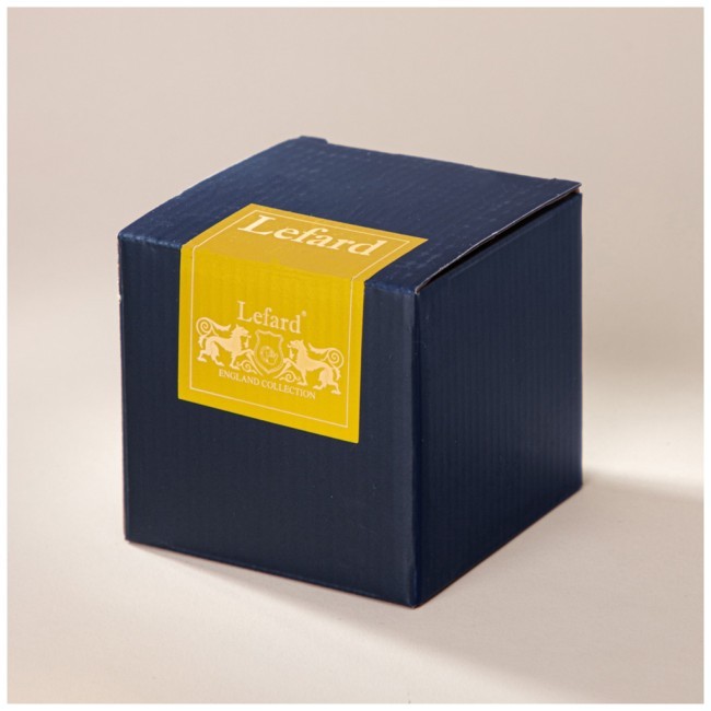 Емкость для хранения с крышкой "nature" green 9,5х9,5х9,5 см Lefard (355-339)