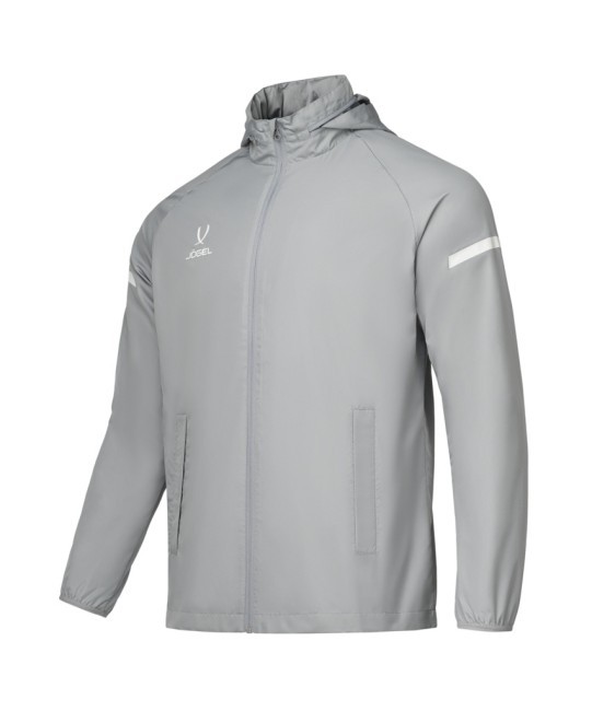 Куртка ветрозащитная JOGEL CAMP 2 Rain Jacket, серый, детский (2113019) Куртка ветрозащитная JOGEL CAMP 2 Rain Jacket, серый, детский (2113019)