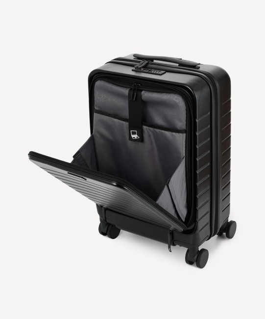 Чемодан для ручной клади JÖGEL ESSENTIAL Carry on Spinner, черный (2122181)